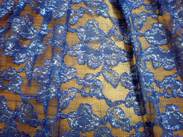 4. Royal Metallic Lace